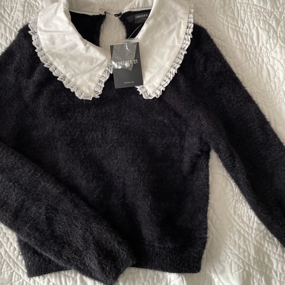 NEW WITH TAGS fuzzy sweater